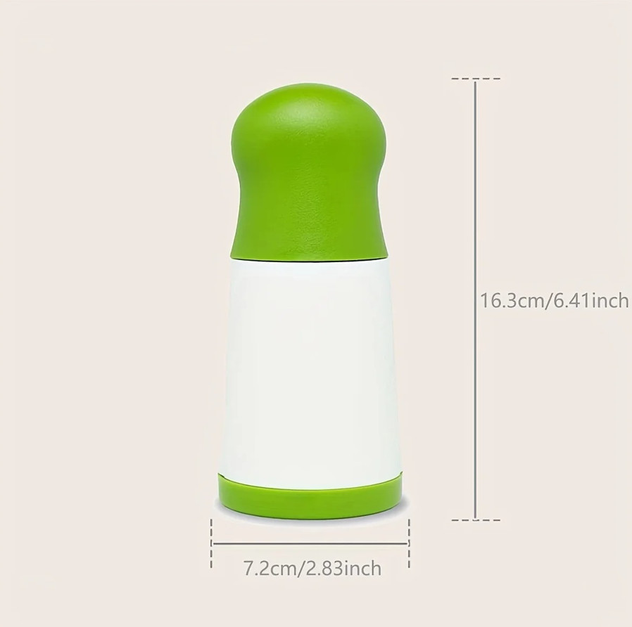 1pc Manual Herb Grinder Stainless Steel Spice & Vegetable Mincer Kitchen Tool