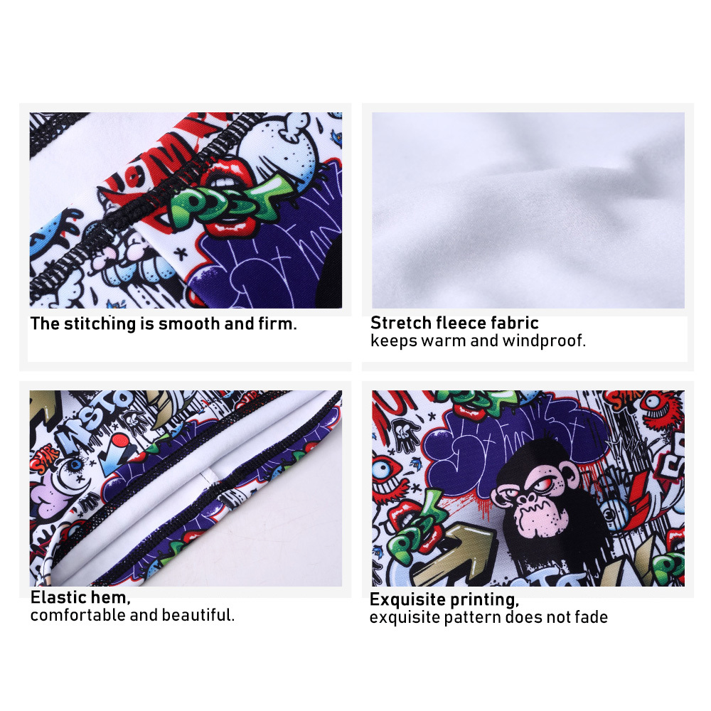 Windproof Fleece Warm Motorcycle Ski Mask Riding Fishing Outdoor Ski (Half Face)