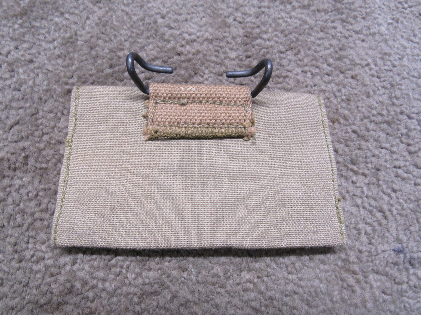 US WW1 First Aid Pouch M1910 Mfg By THE M-H CO. 9/1918 Dated 2 Snap Khaki