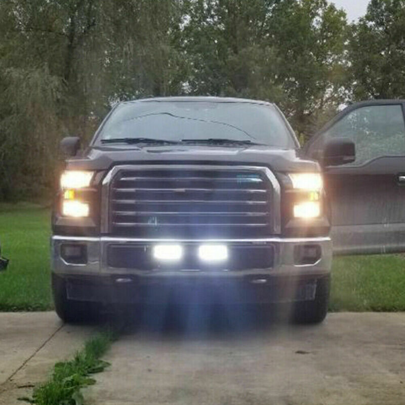 8 14 22 32 42 52" LED Light Bar Spot Flood Combo Driving Truck SUV Offroad 4WD