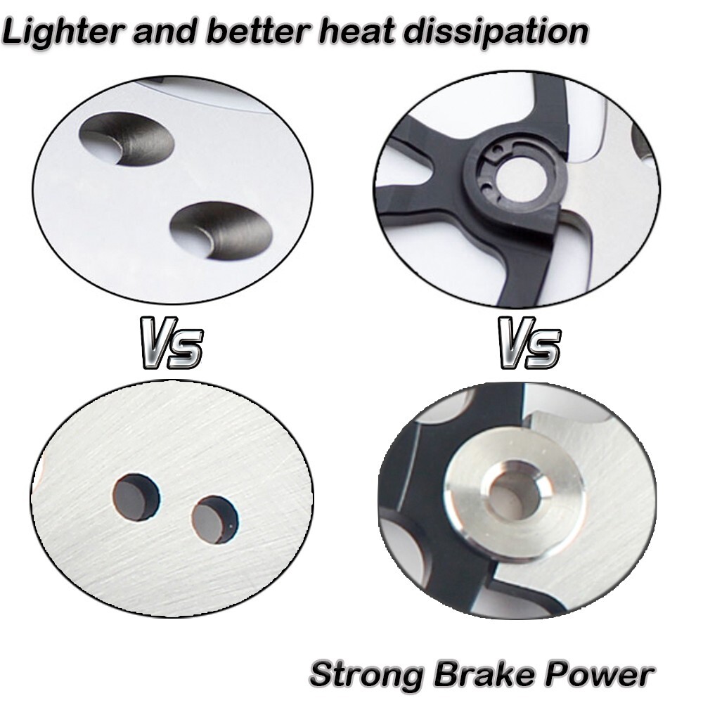 1 Pair Front Brake Disc Rotors for Suzuki Hayabusa GSXR 1300 2008-2017