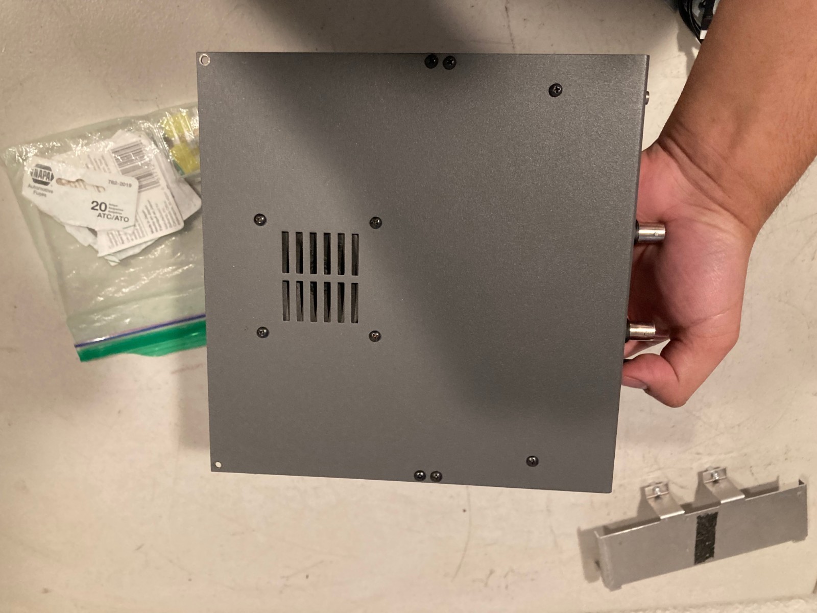 Elecraft K2 Rear Panel Assembly With Board