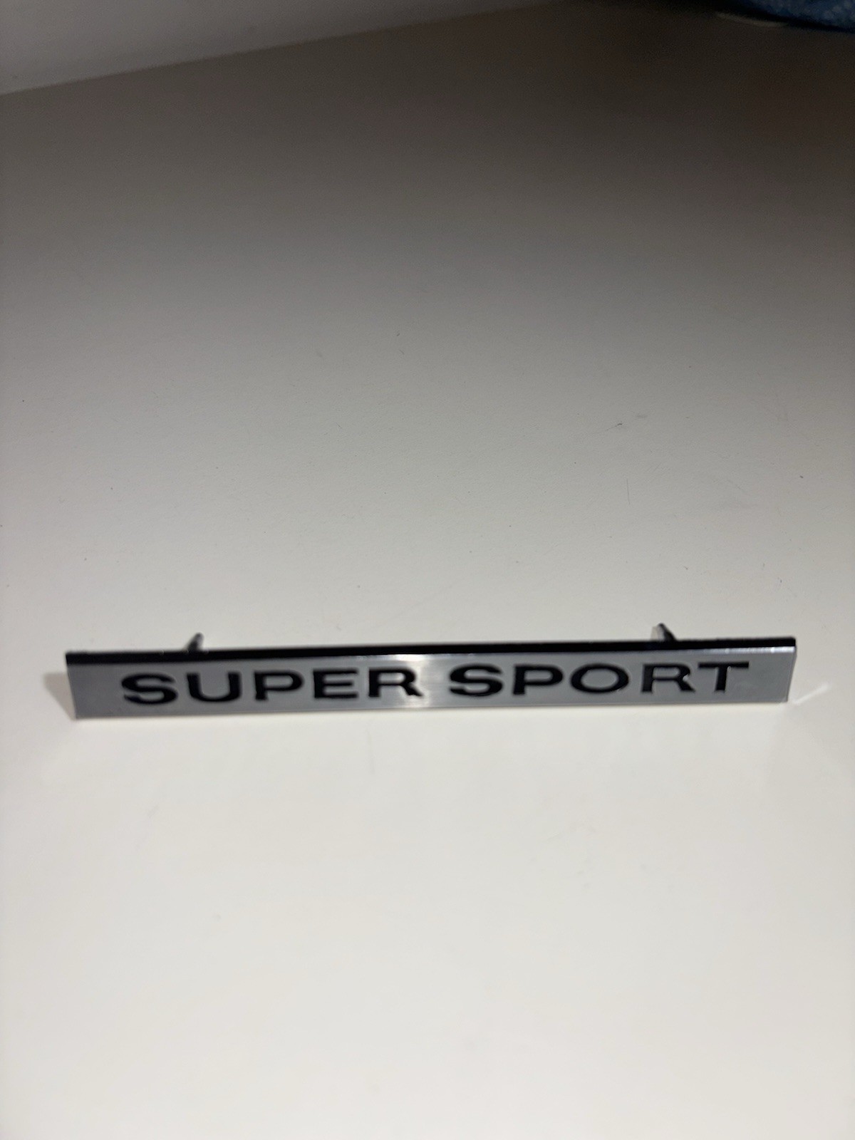 Super Sport  Metal Chevrolet Fender Emblem