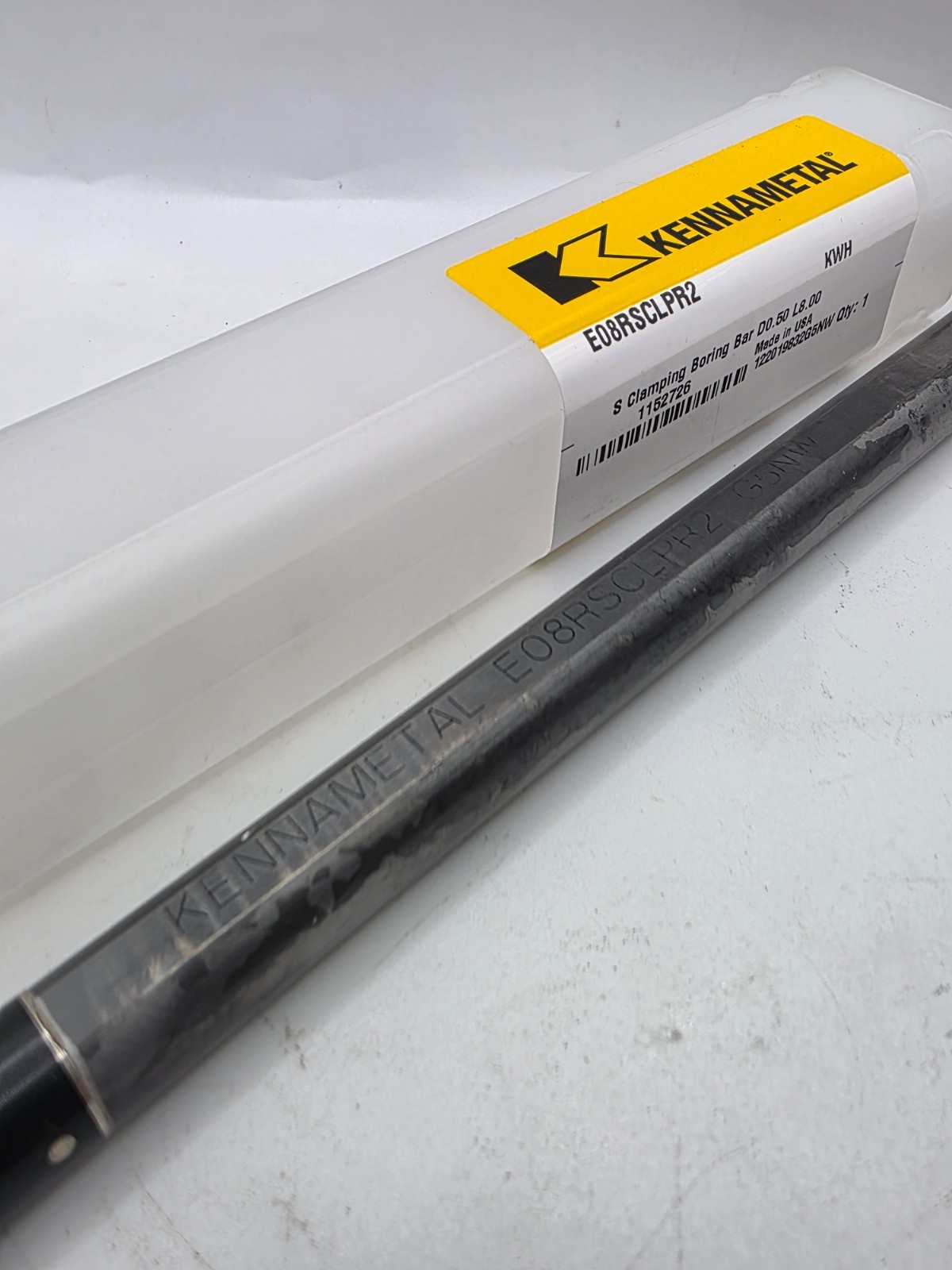 Kennametal Indexable Solid Carbide Boring Bar E08RSCLPR2 1/2" Shank CCMT Insert