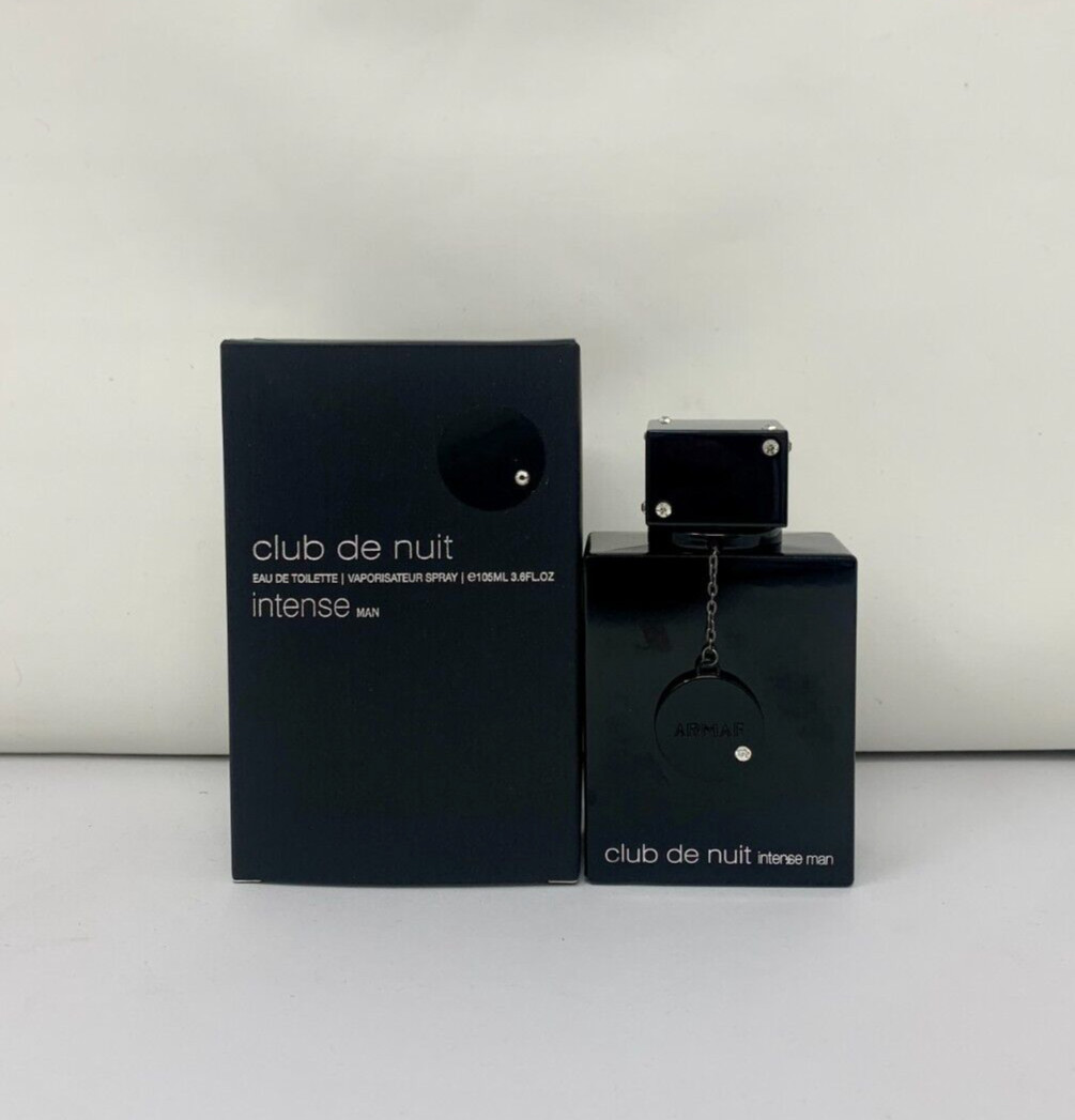 ARMAF CLUB DE NUIT INTENSE 3.6 oz FOR MEN EDT SOLE OFFICIAL DISTRIBUTOR OF ARMAF