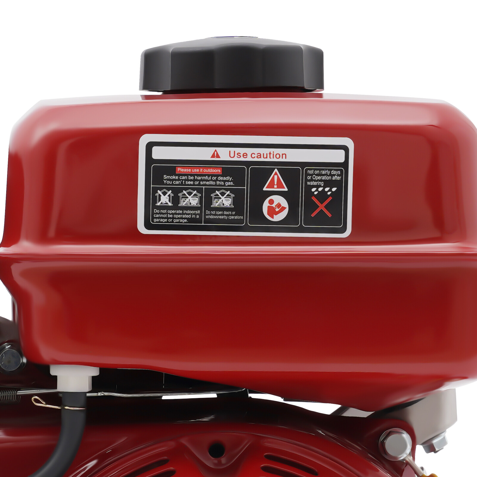 7.5HP Motor 4 Stroke Gas Powered Portable Engine 212cc Air Cooling Pull Start