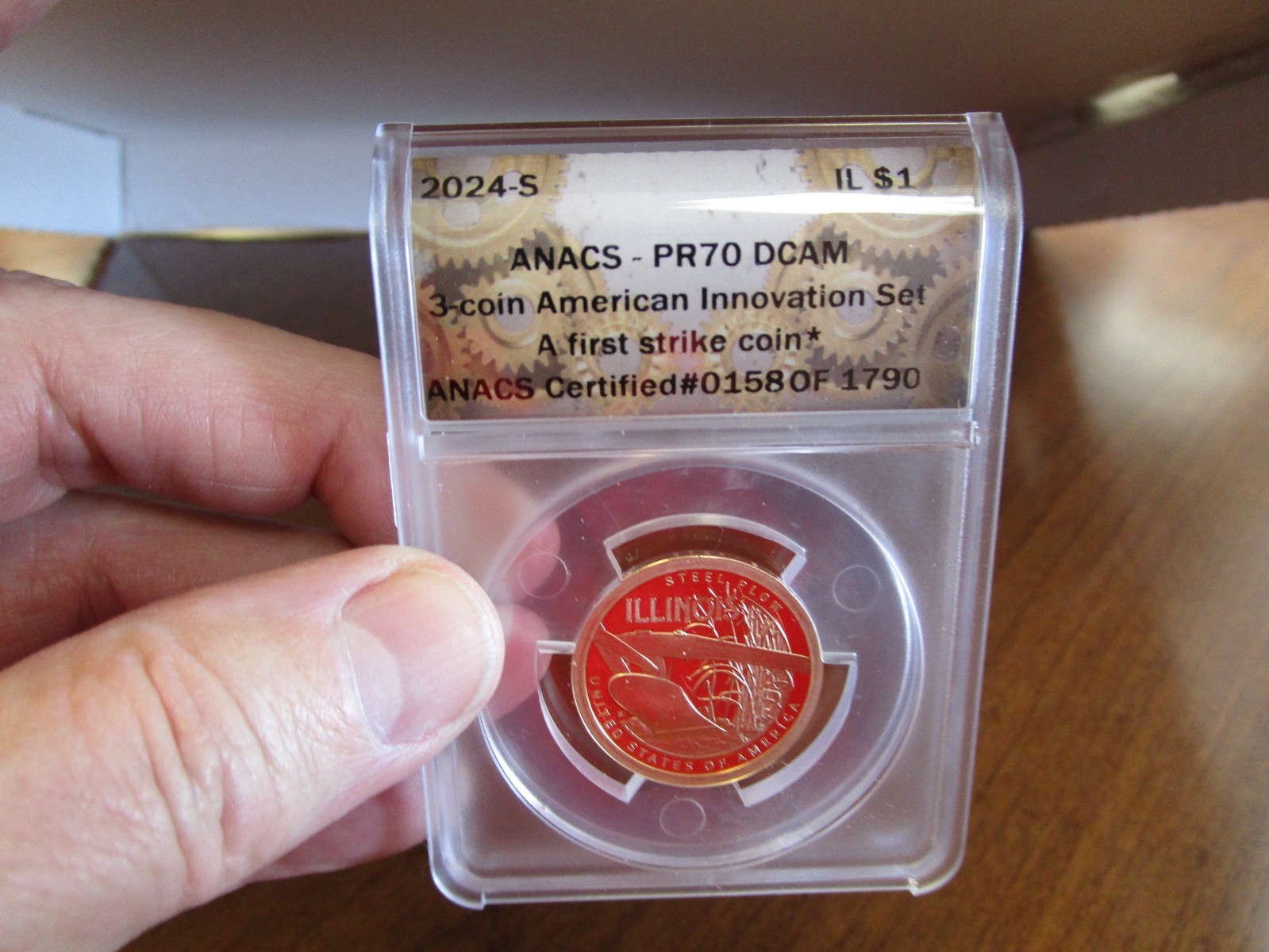 2018-2025 United States Innovation Proof Dollars 26 Different ANACS PR70DCAM