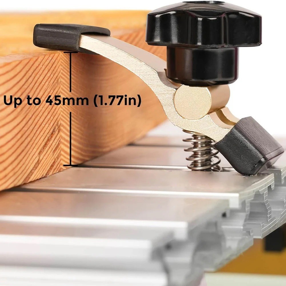 Easy Removal Hold Down Clamps for 3018 CNC Router Woodworking and Metalworking