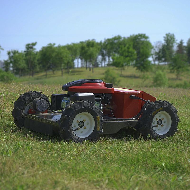 Free delivery remote control lawn mower with adjustable cutting height HW196