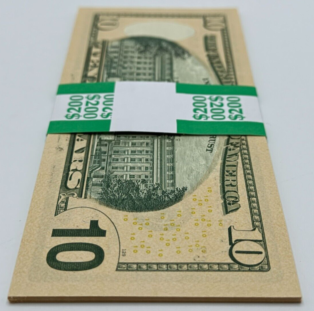 NEW Uncirculated TEN Dollar Bills SERIES 2017A $10 Sequential Notes Lot of 20