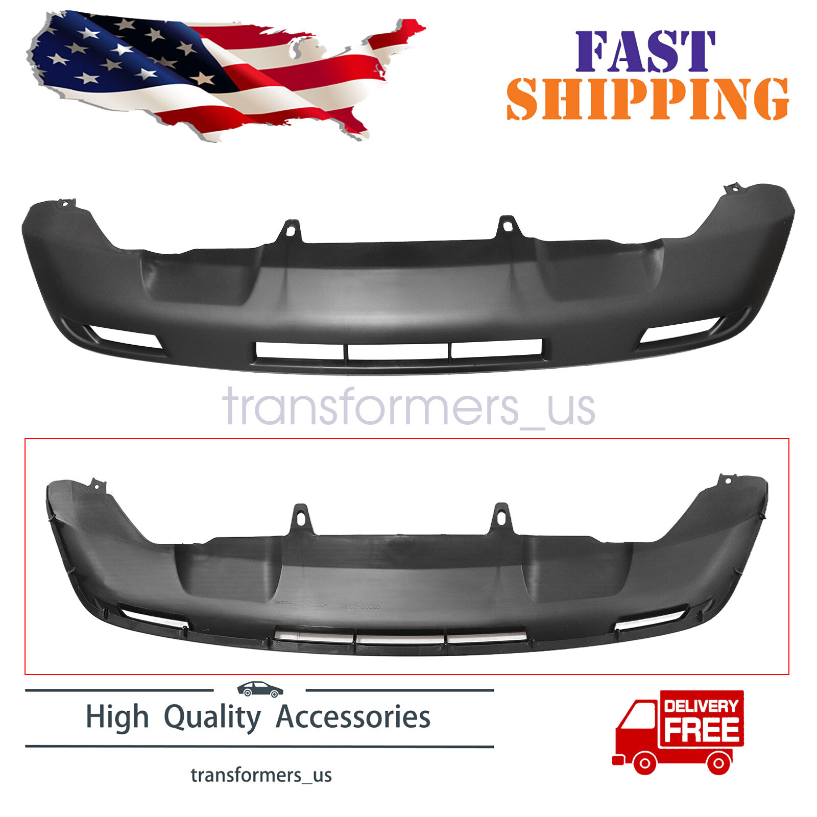 Front Air Dam Deflector Lower Valance Apron For 2014-21 Lexus GX460 LX1093103