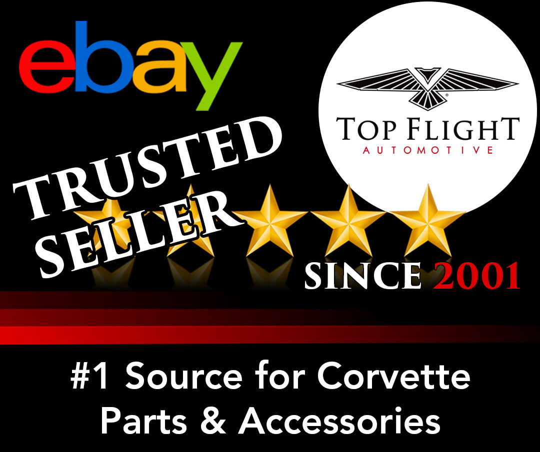 Corvette C2 Body Weatherstrip Kit Convertible 8Pc 1963-1967