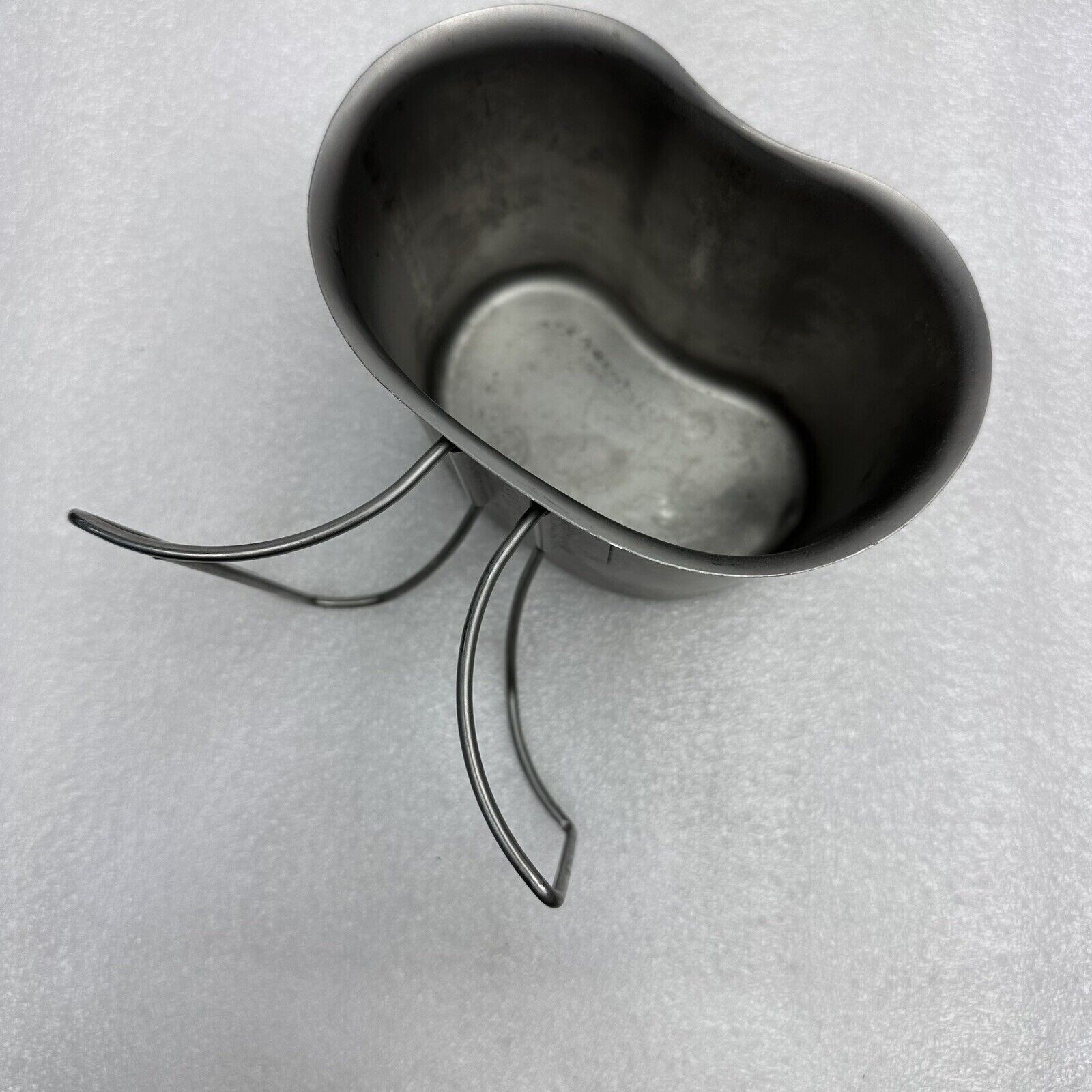 USGI CANTEEN CUP STAINLESS and STOVE / STAND COMBO Made in USA EXCELLENT