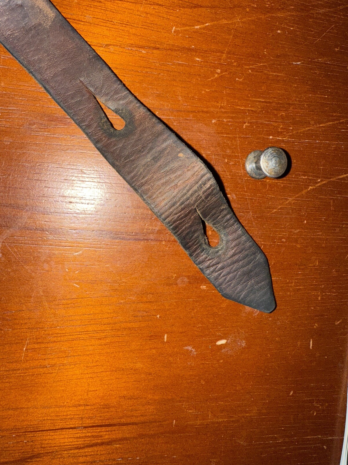 German WW2 or post war 54” Leather Rifle Sling Fits Mauser