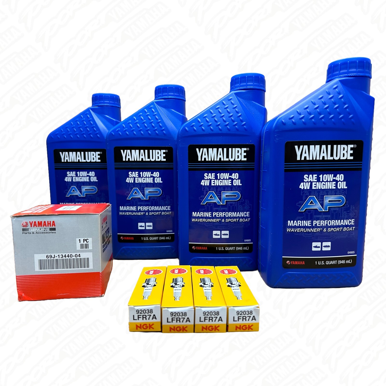 Yamaha Oil Change Kit FX-SVHO FZ GP1800 Supercharged LUB-WTRCG-KT-10 LFR7A plugs