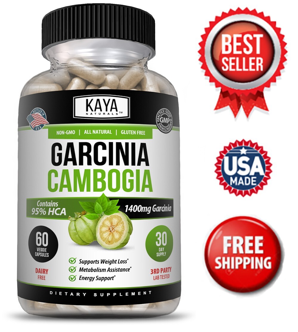 Garcinia Cambogia Extract, Premium Fat Burning 95% HCA, Natural Weight Loss