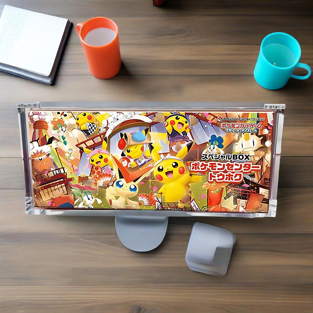 Acrylic Case Pokémon Center Tohoku Hiroshima Fukuoka Special Box Strong Magnets