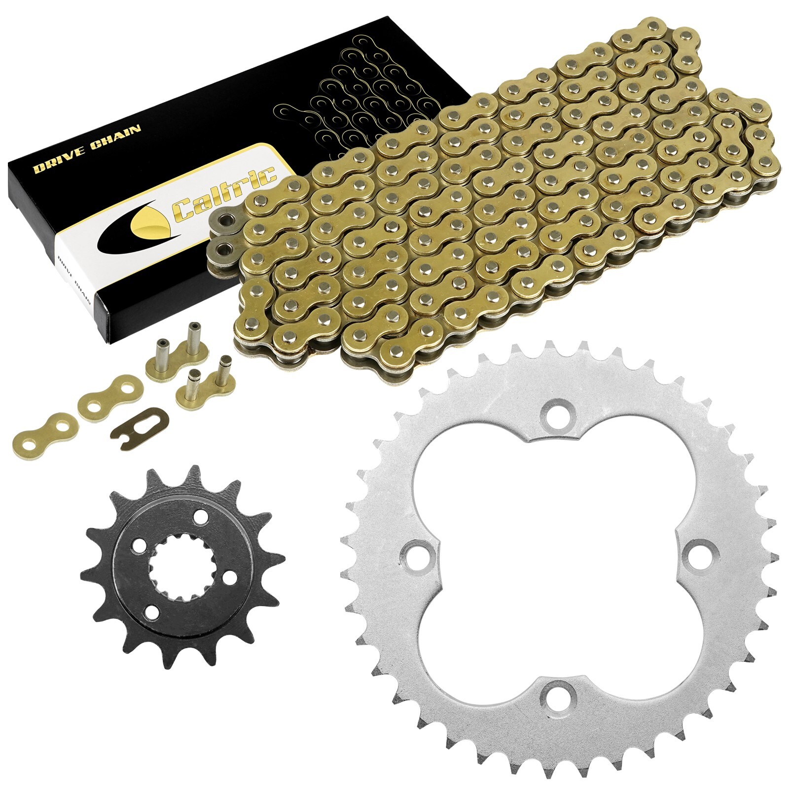 Drive Chain & Sprocket Kit for Honda TRX400EX TRX400X Sportrax 400 2005-2014