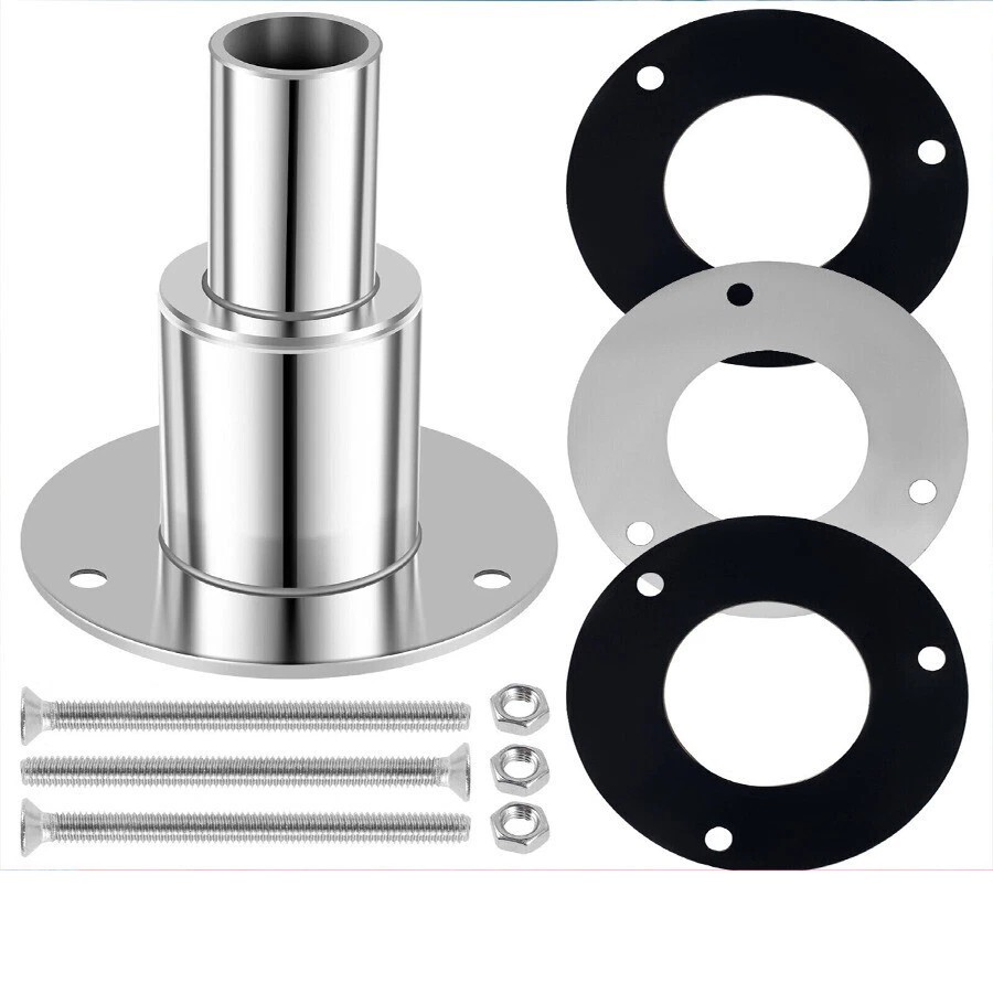 For Diesel Heaters 316 Stainless Steel Thru Hull Exhaust Fittings 24mm Pipe Tube