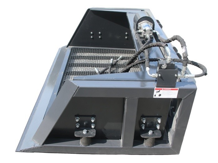 Vibrating Dirt Screen Sifter Screener Screening Bucket Skid Steer 2 LINE SYSTEM