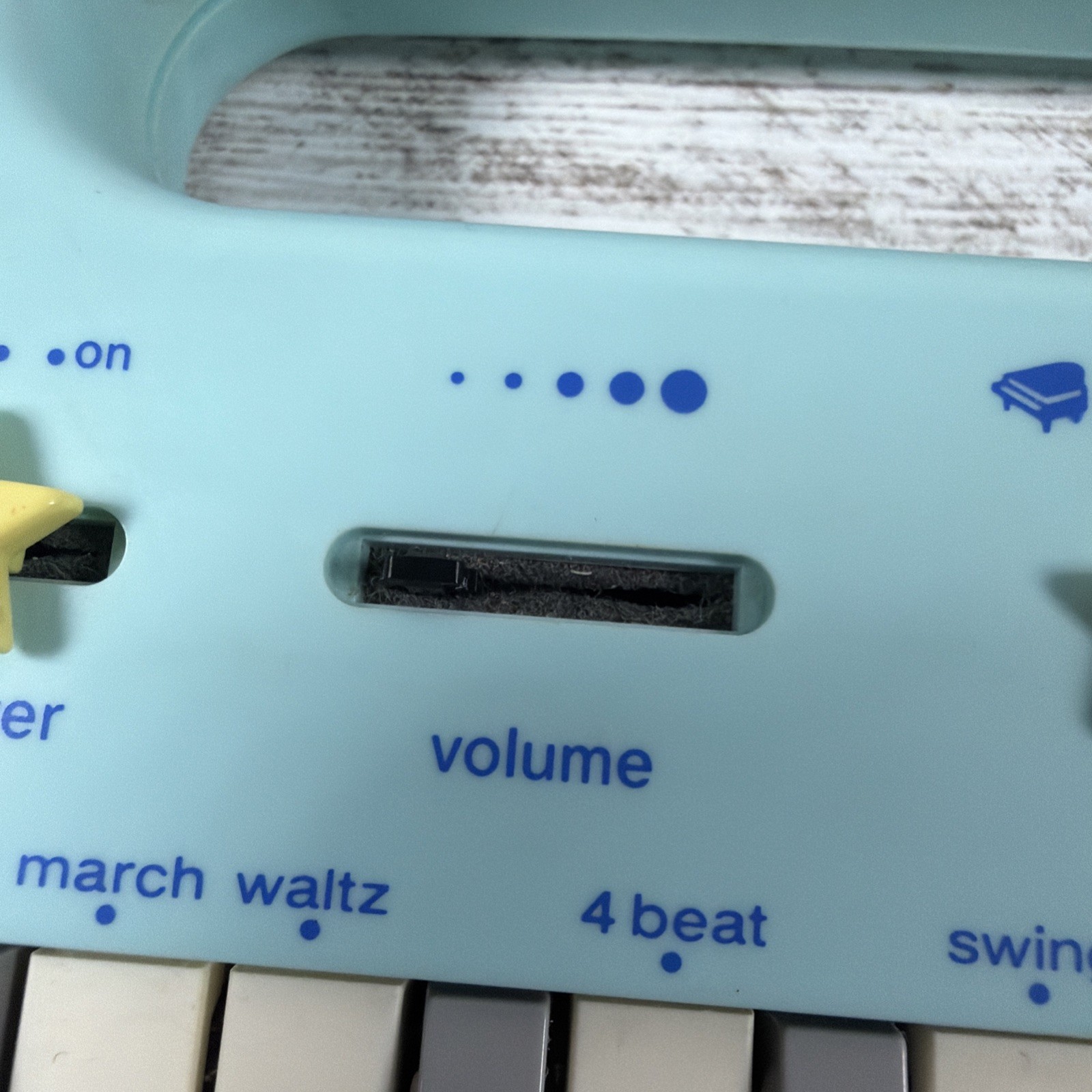 Muppet Babies Casio EP-10 Battery Keyboard Musical Instrument Used