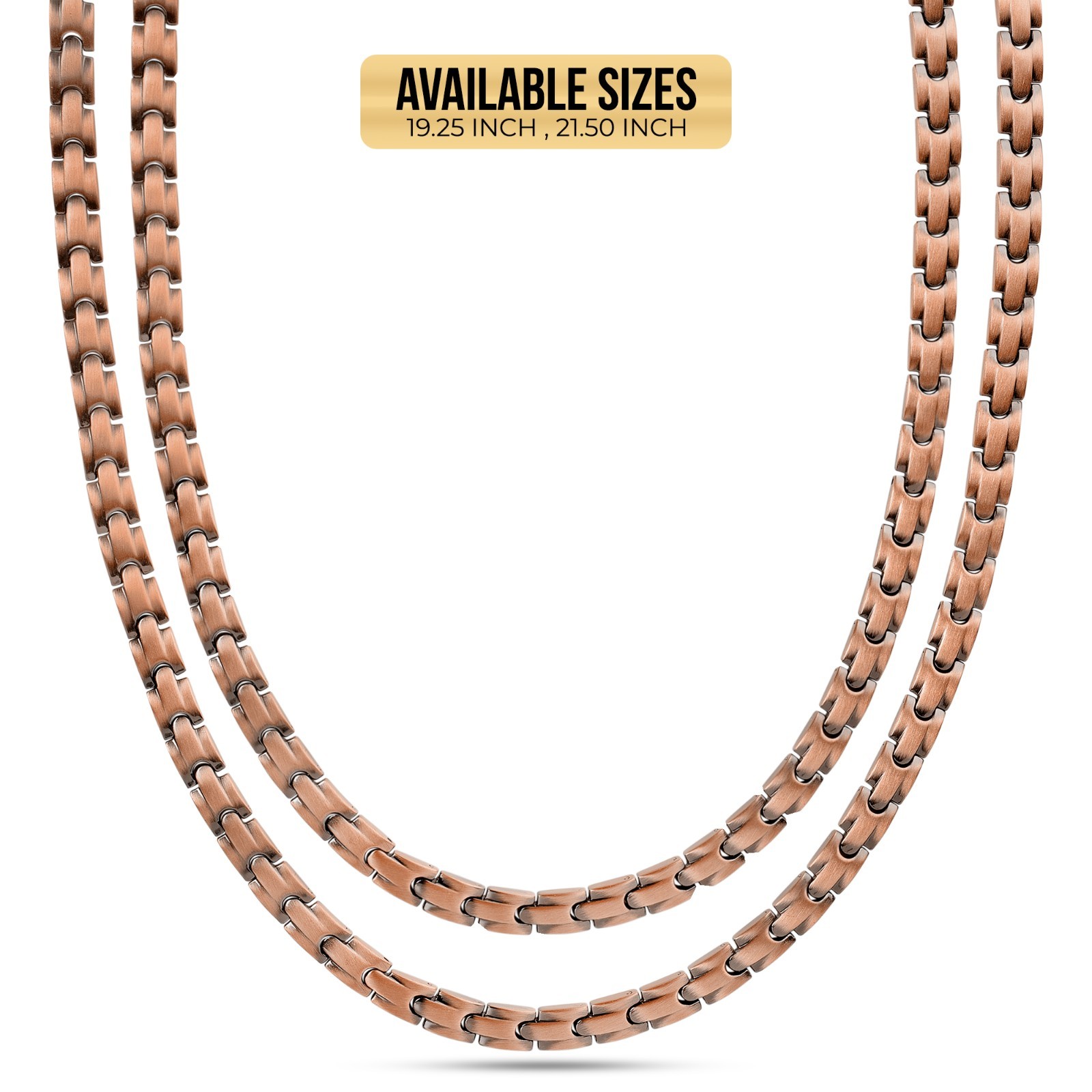 MagnetRX Copper Magnetic Necklace Ultra Strength Magnetic Copper Necklace Unisex
