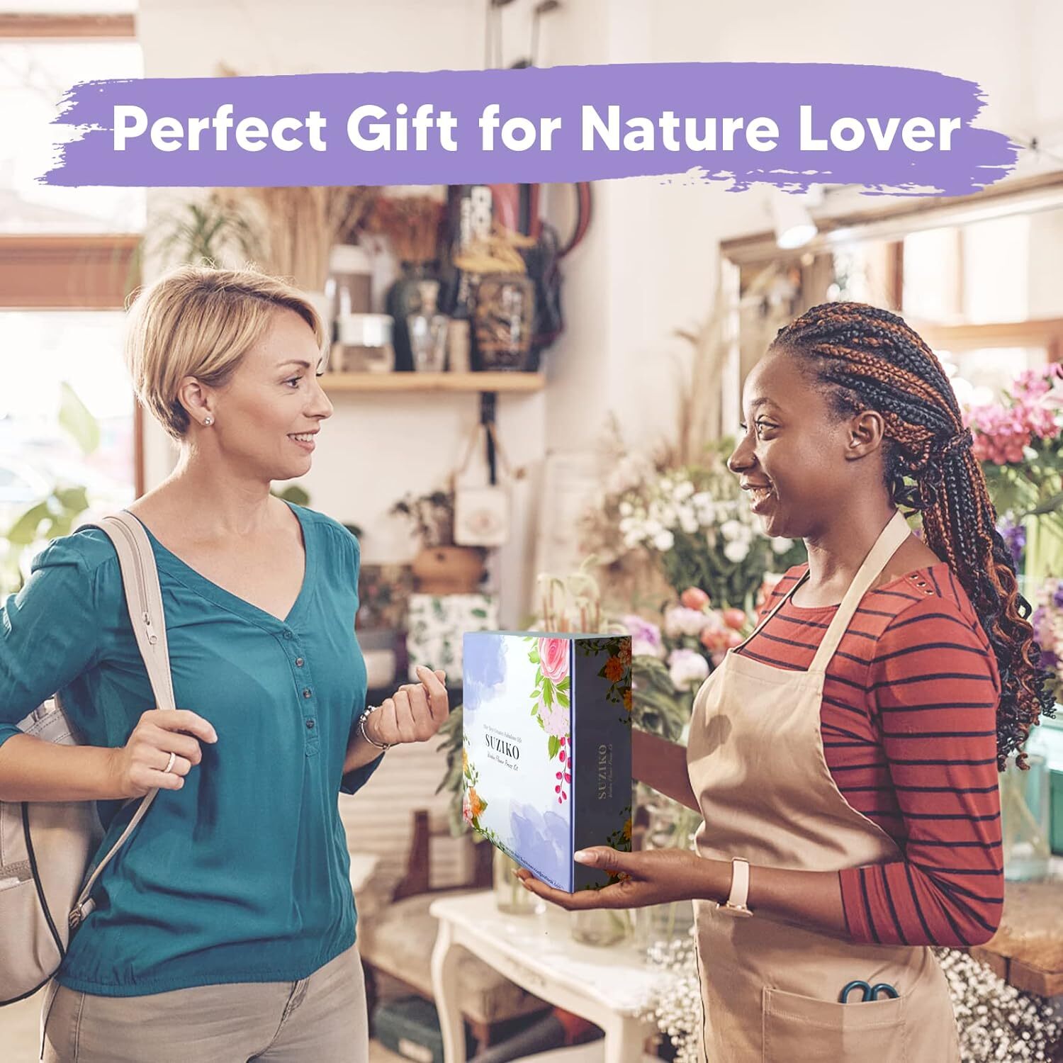 Flower Press-Flower Press Kit 10x10 inches with Storage Bag,Large Wooden Flower