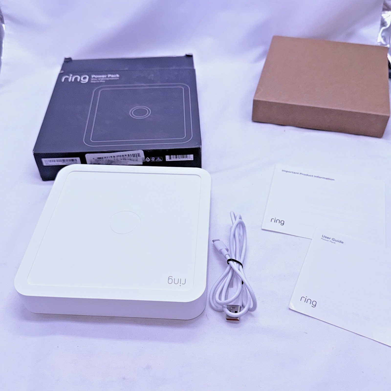 Ring Power Pack for Alarm Pro Base Station Up to 8 Hours of Battery Backup White