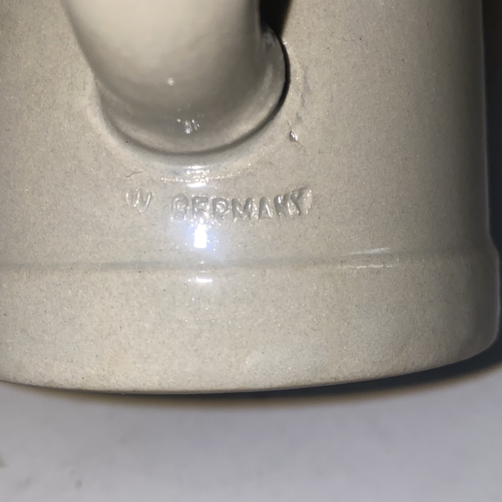 VTG Engelbrau Heidelberg Stoneware Beer Stein LOT OF 4 Germany Gerz 0.5L