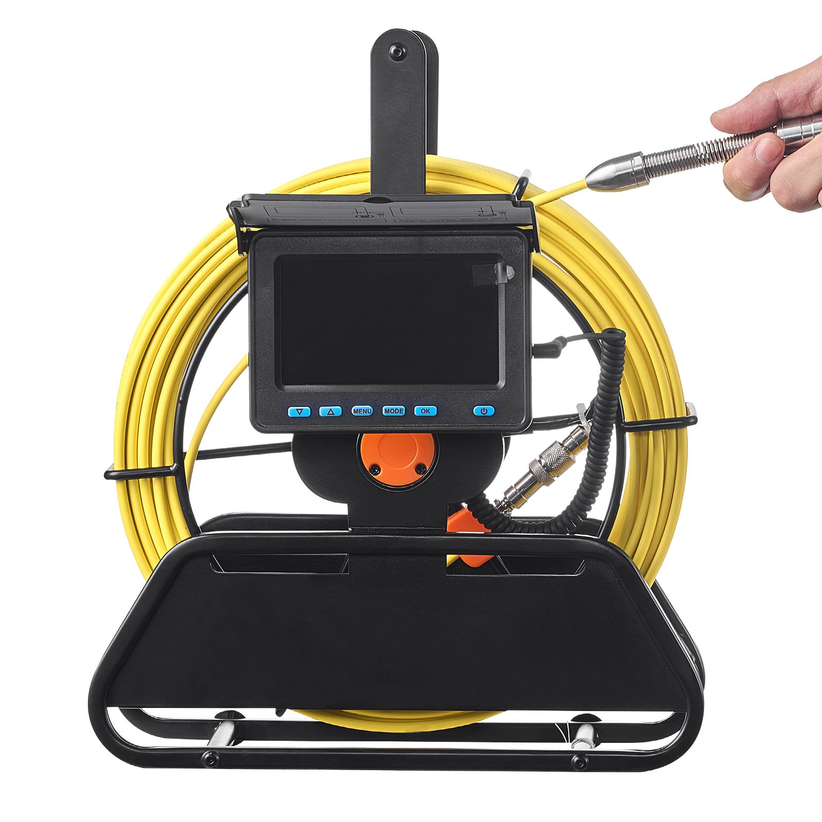 Uimoso 164ft Sewer Inspection Camera with 4.3-inch Screen and Waterproof Design