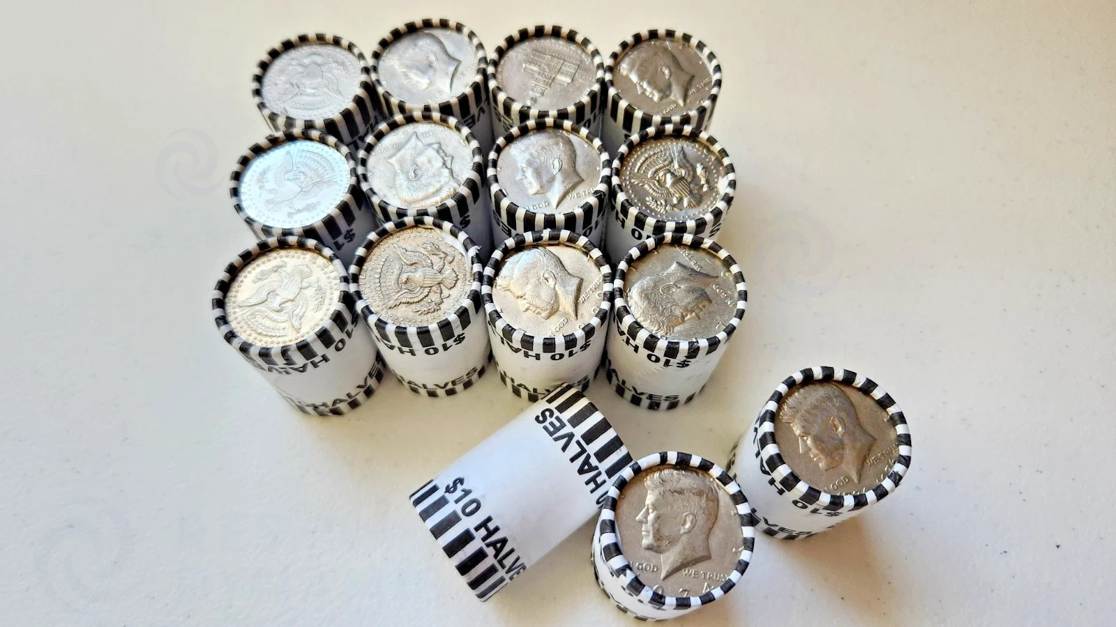 🔥 BANK SEALED Kennedy Half Dollar Roll - 1 Roll 20 coins ($10 FV) UNSEARCHED‼️