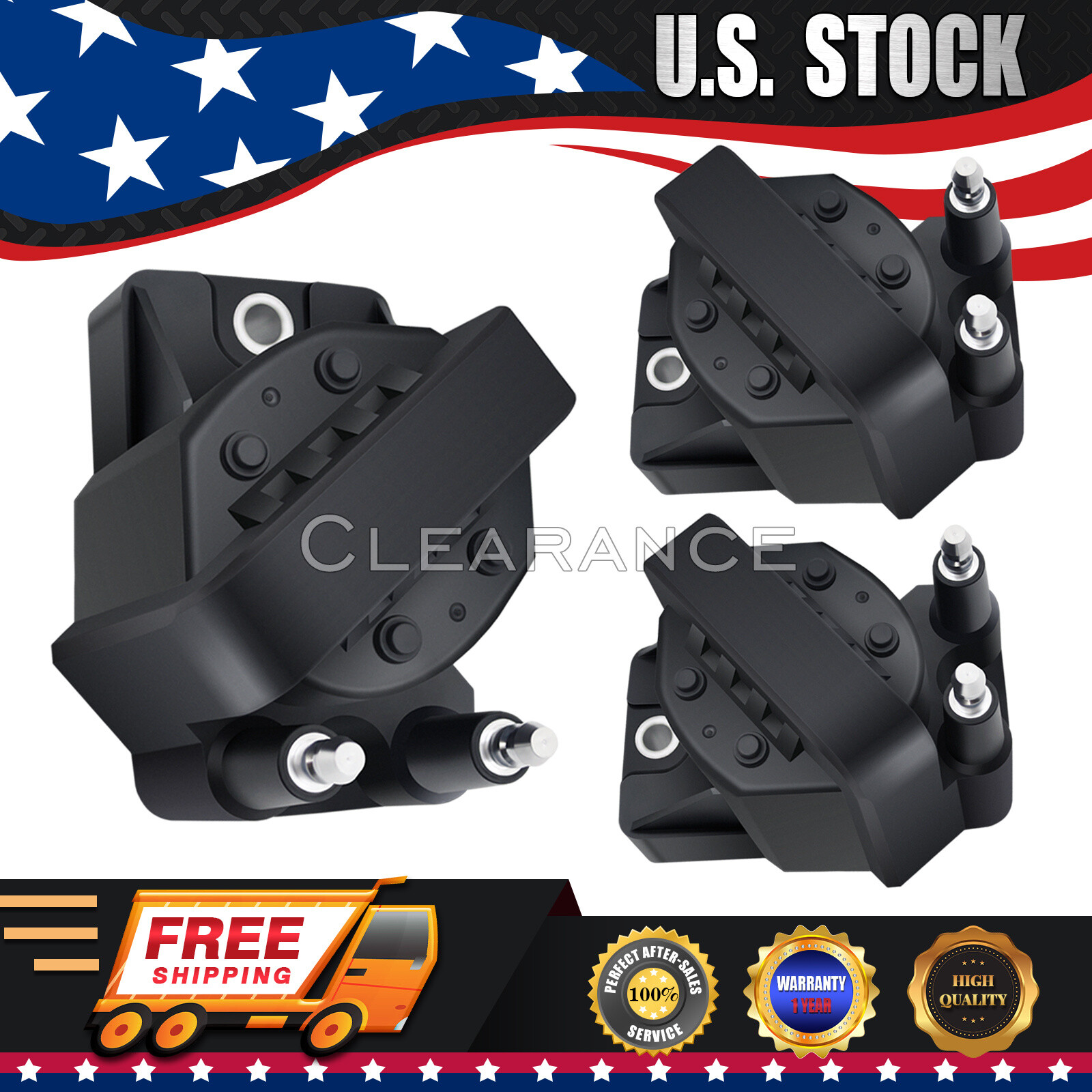 Set of 3 Ignition Coil Pack For Buick Cadillac Chevrolet Oldsmobile 3.8L V6 DR39