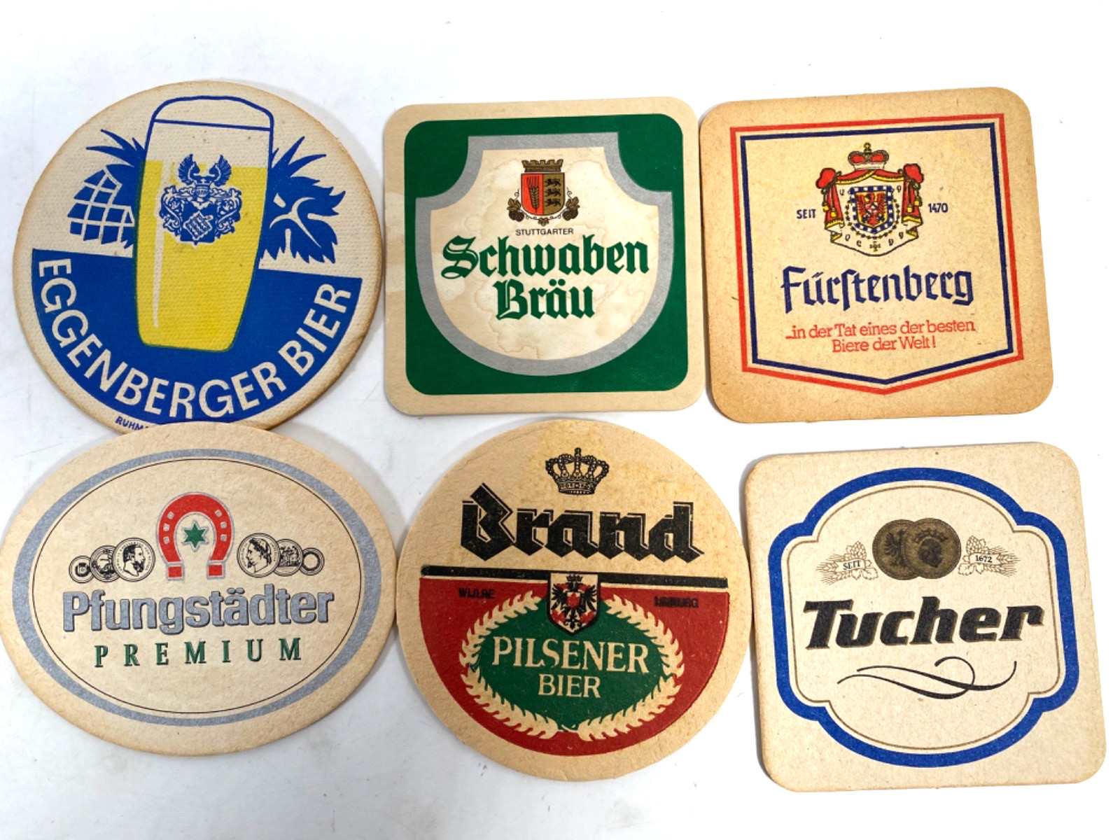 BEER COASTERS - GIANT LOT OF 550+ American, German & Microbrewery Beers COLORFUL