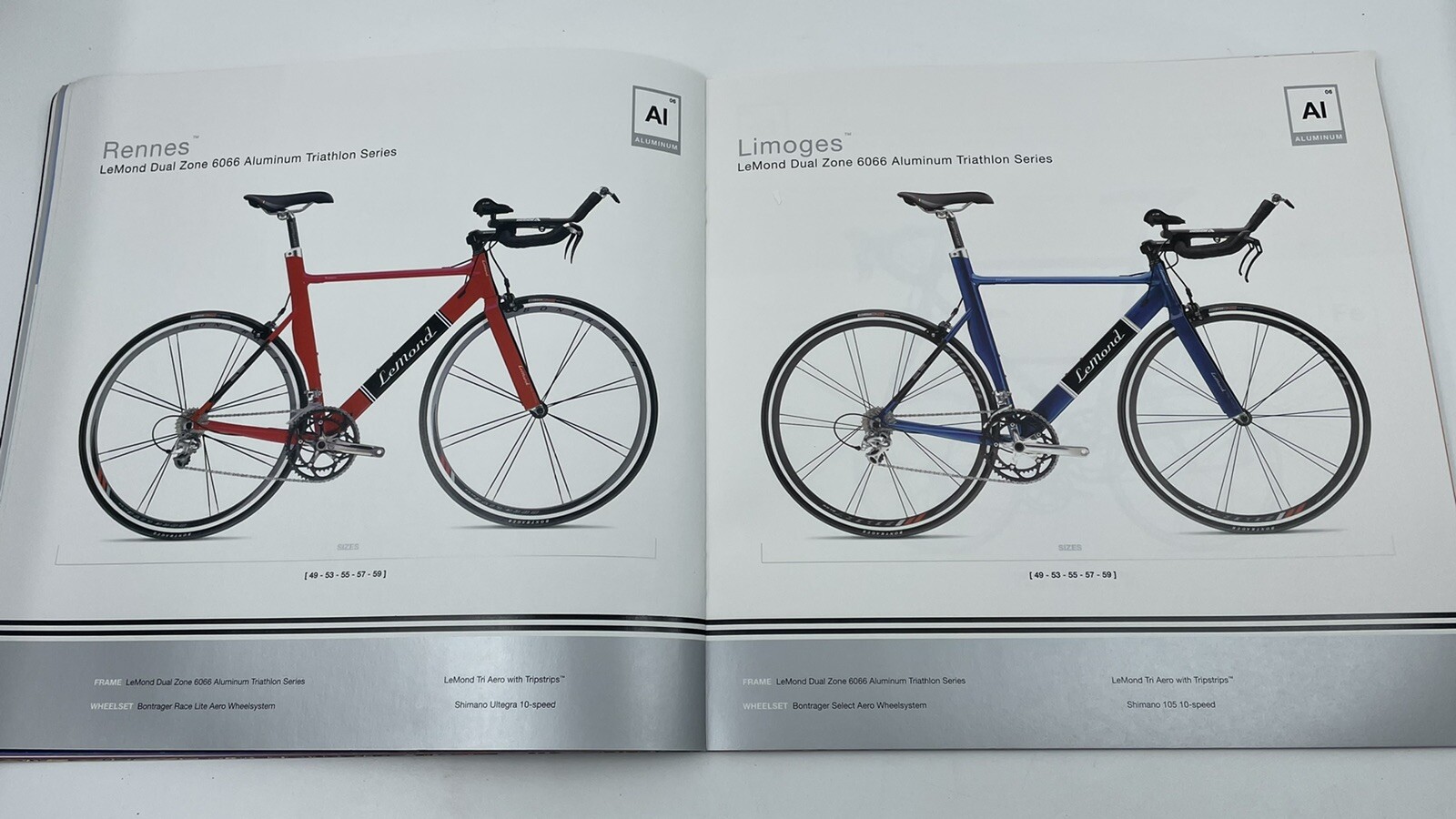 NEW 2006 GREG LEMOND Racing Bicycles Full-Line Catalog Road Vintage Cycling