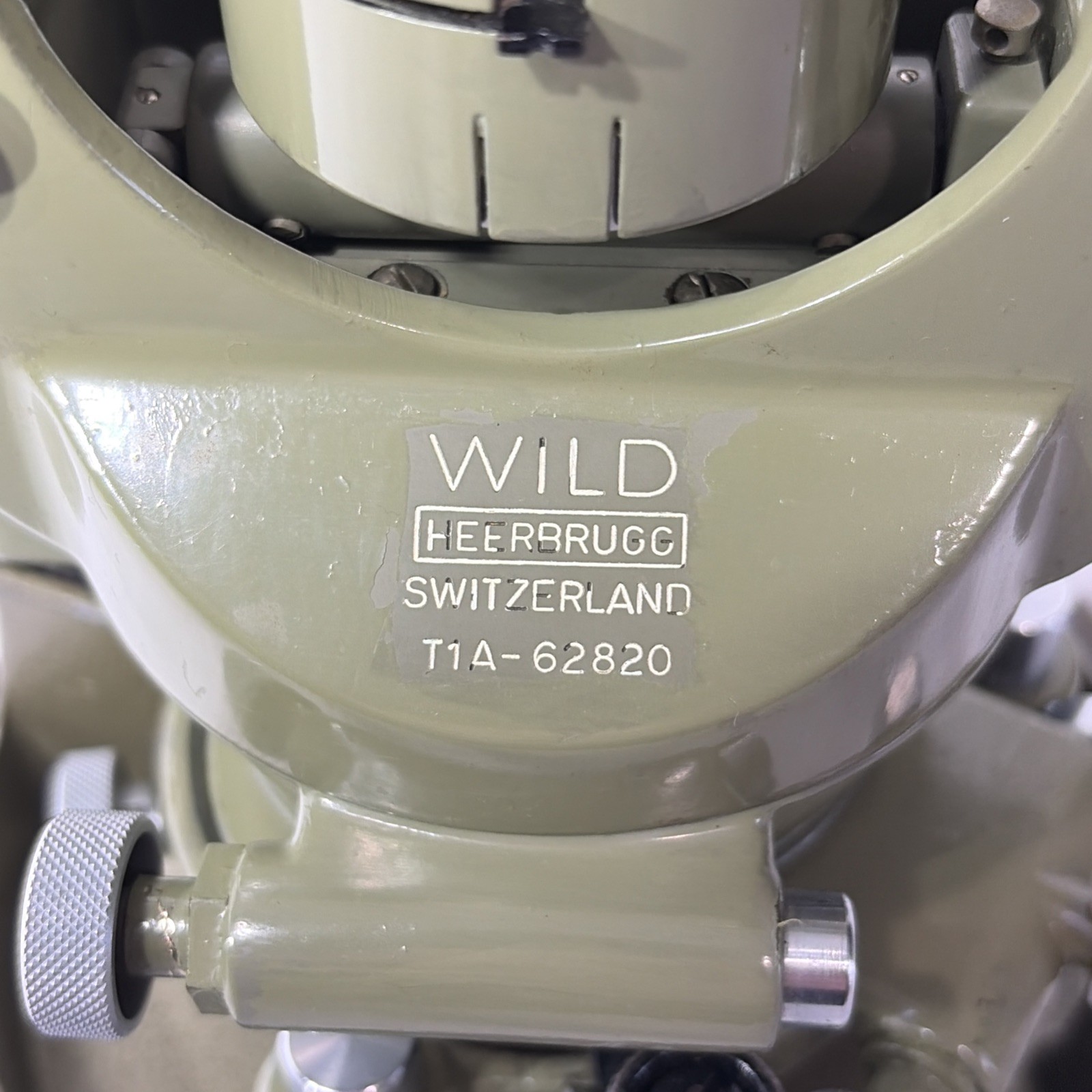 Wild Heerbrugg T1 Theodolite & Case Switzerland T1A-62820