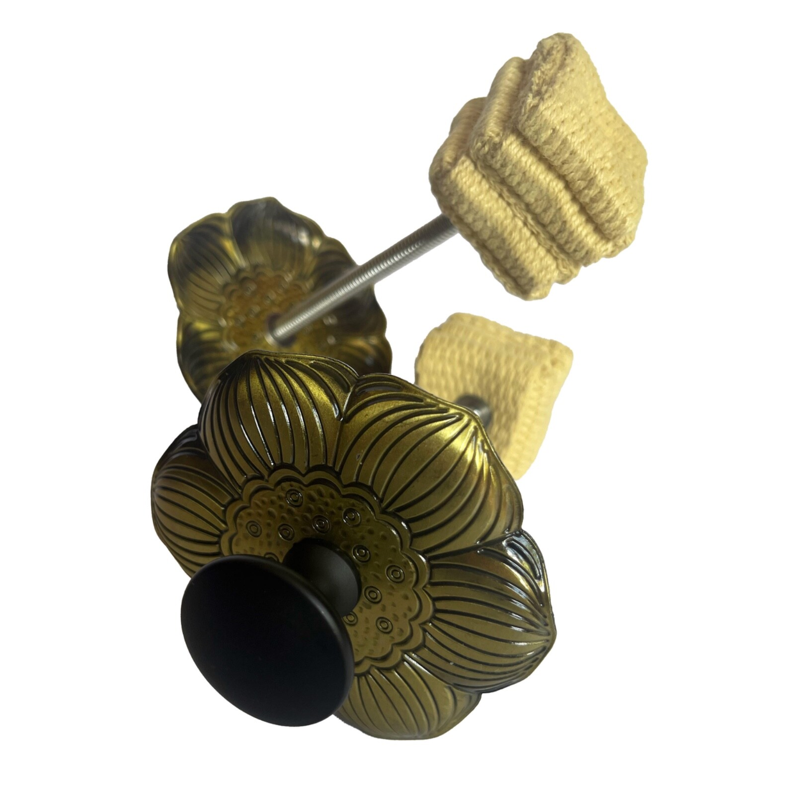 Lotus Palm Torches - Made with Kevlar Palm Torch - Beginner Fire Spinning Torch