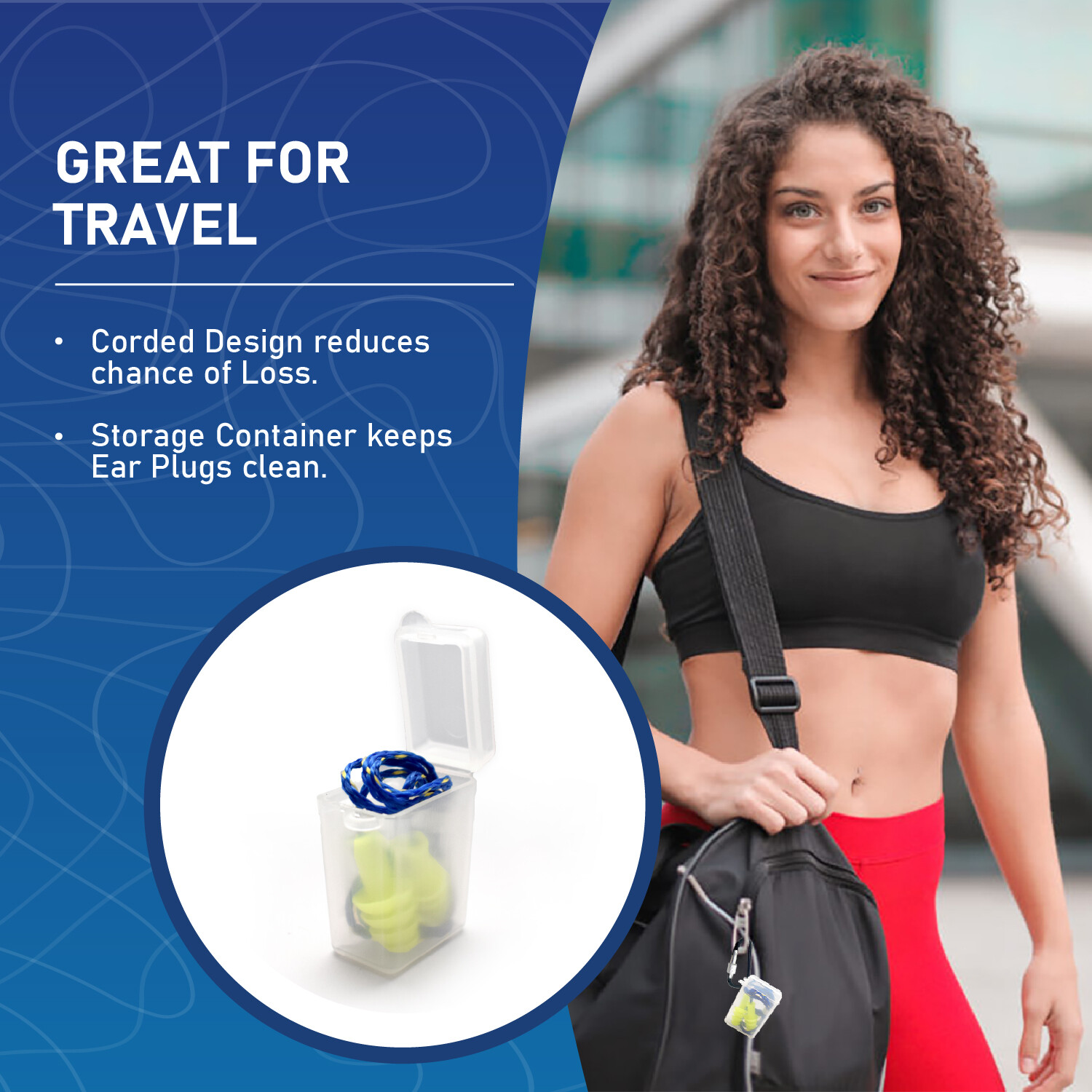 10 Pairs Silicone Reusable Ear Plugs with 2 Cases for Shooting Swim Motorcycle