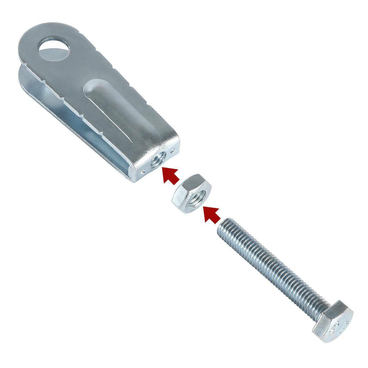 2x Wheel Chain Puller Adjusters Tensioner for Yamaha Banshee Warrior Raptor 350