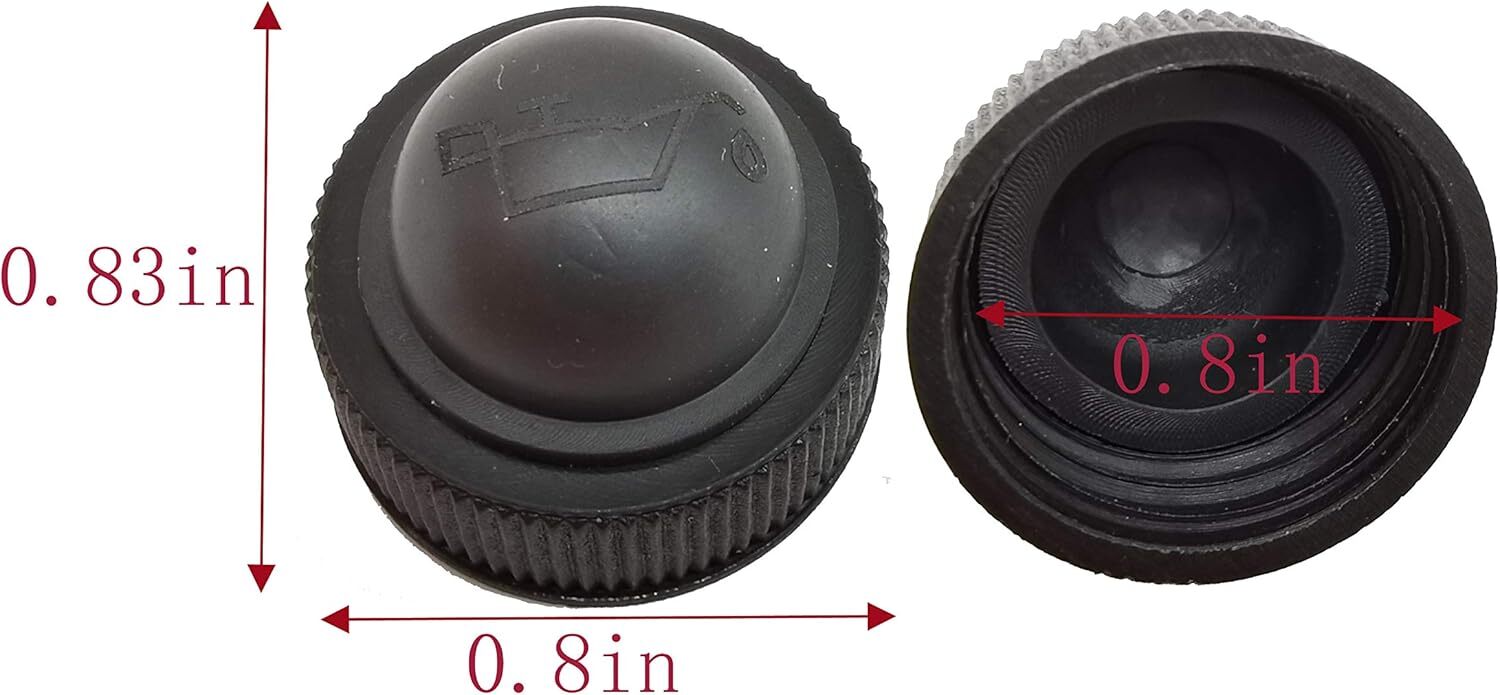 2 PCS 631-04381 107512-01 Oil Cap Fit For Remington Electric Chainsaw & Polesaws