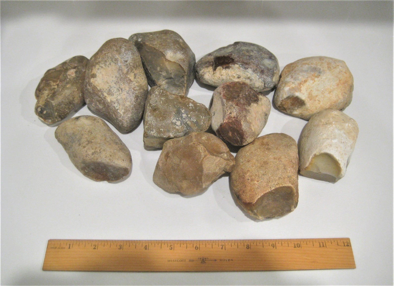 11.5 Lbs FLINT CHERT Stone for Flint Steel Fire Starter Arrow Knapping FREE SHIP