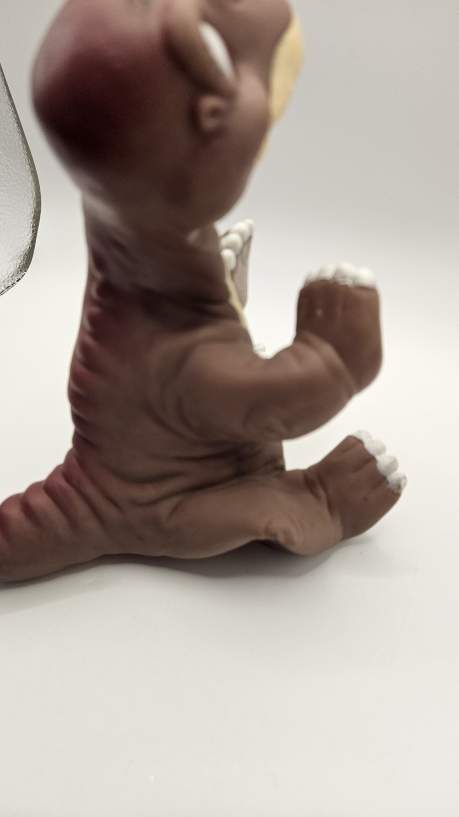 Little Foot From Land Before Time Rubber Puppet PIZZA HUT 1988 Vintage