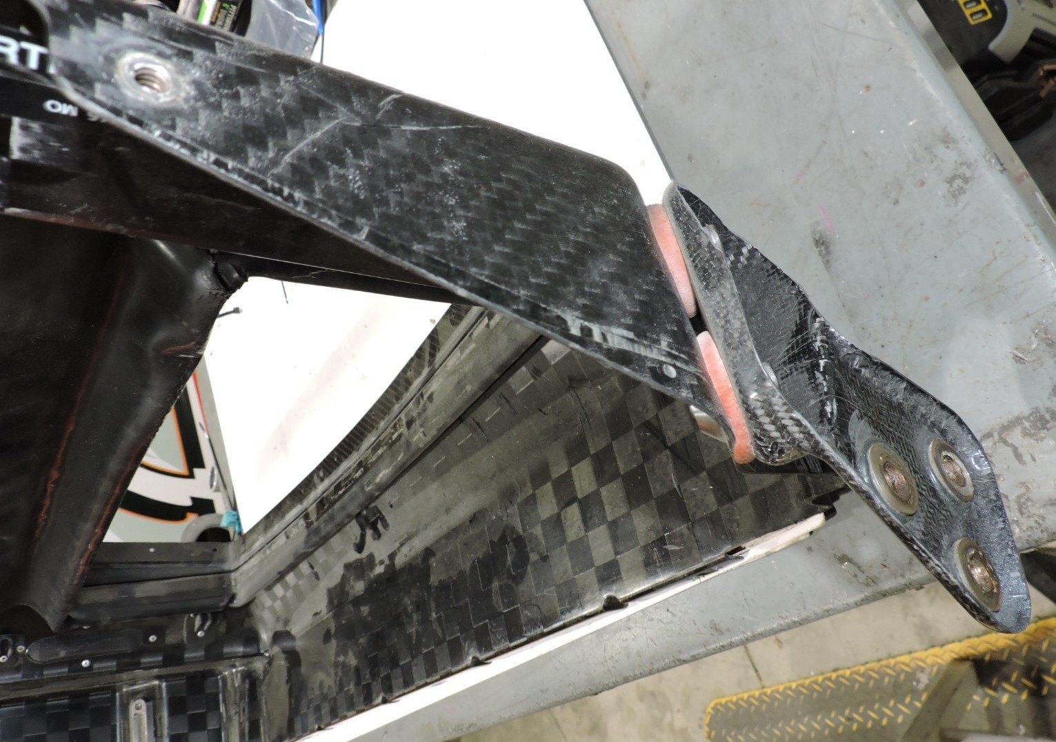 Fibreworks Radiator cradle & flex ducting 14" x 30" complete Nascar late model