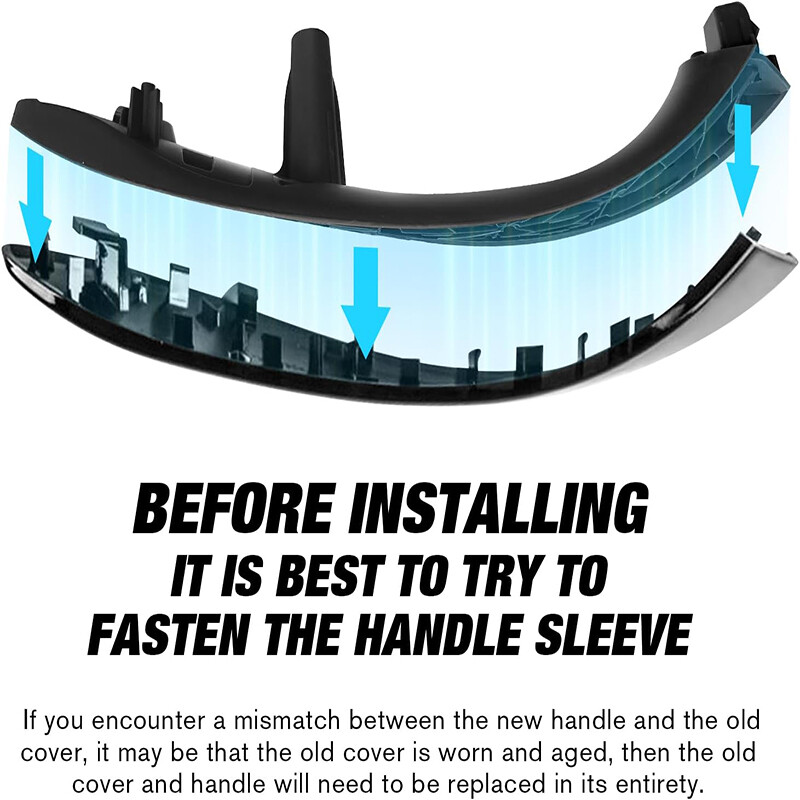 2 x Interior door pull handles For BMW F32/F33/F36/F82/F83 2014-2017