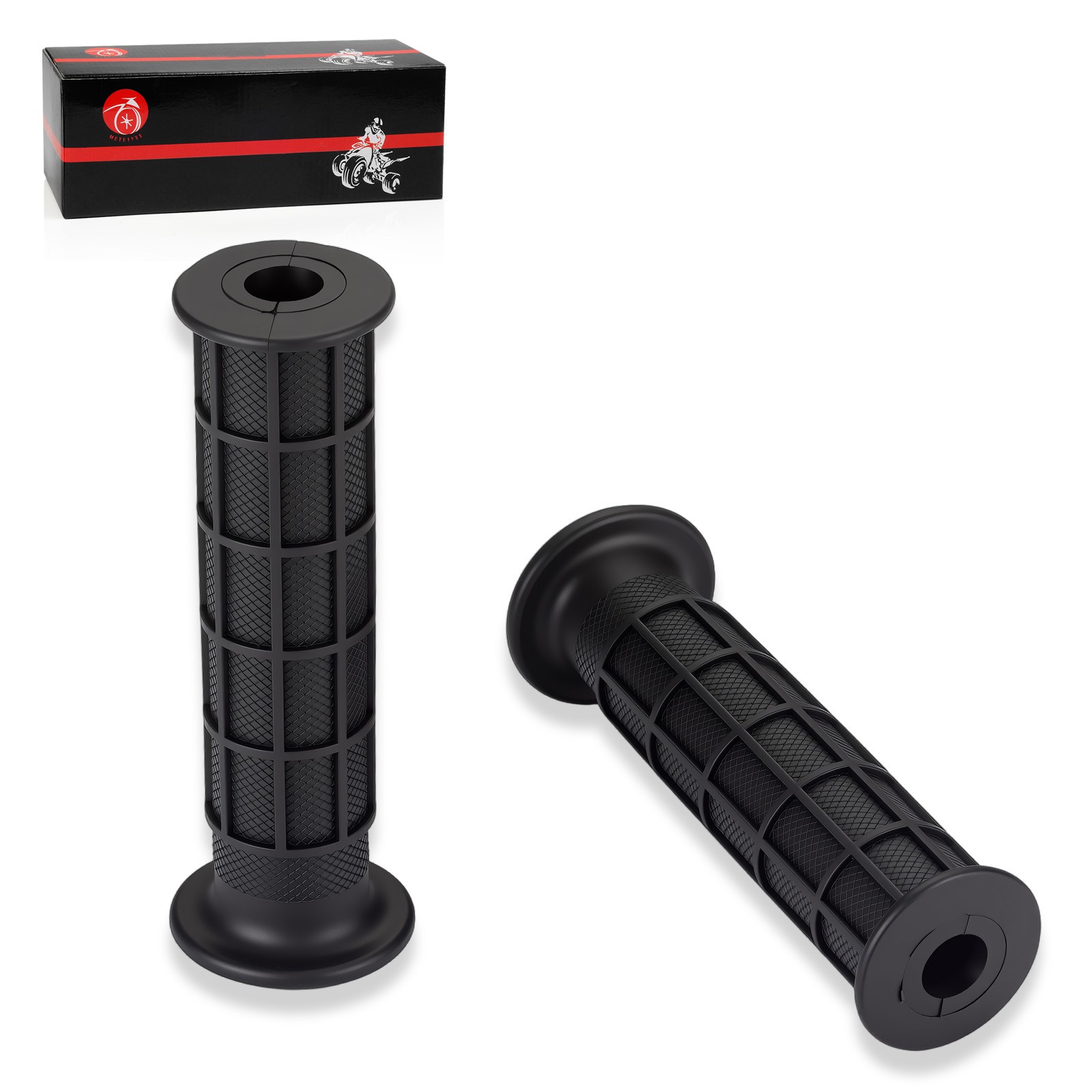 2 Handle Grips for Honda ATC200/M/S/X 1981-1987 Big Red 200 ATC200E/ES 1982-1984