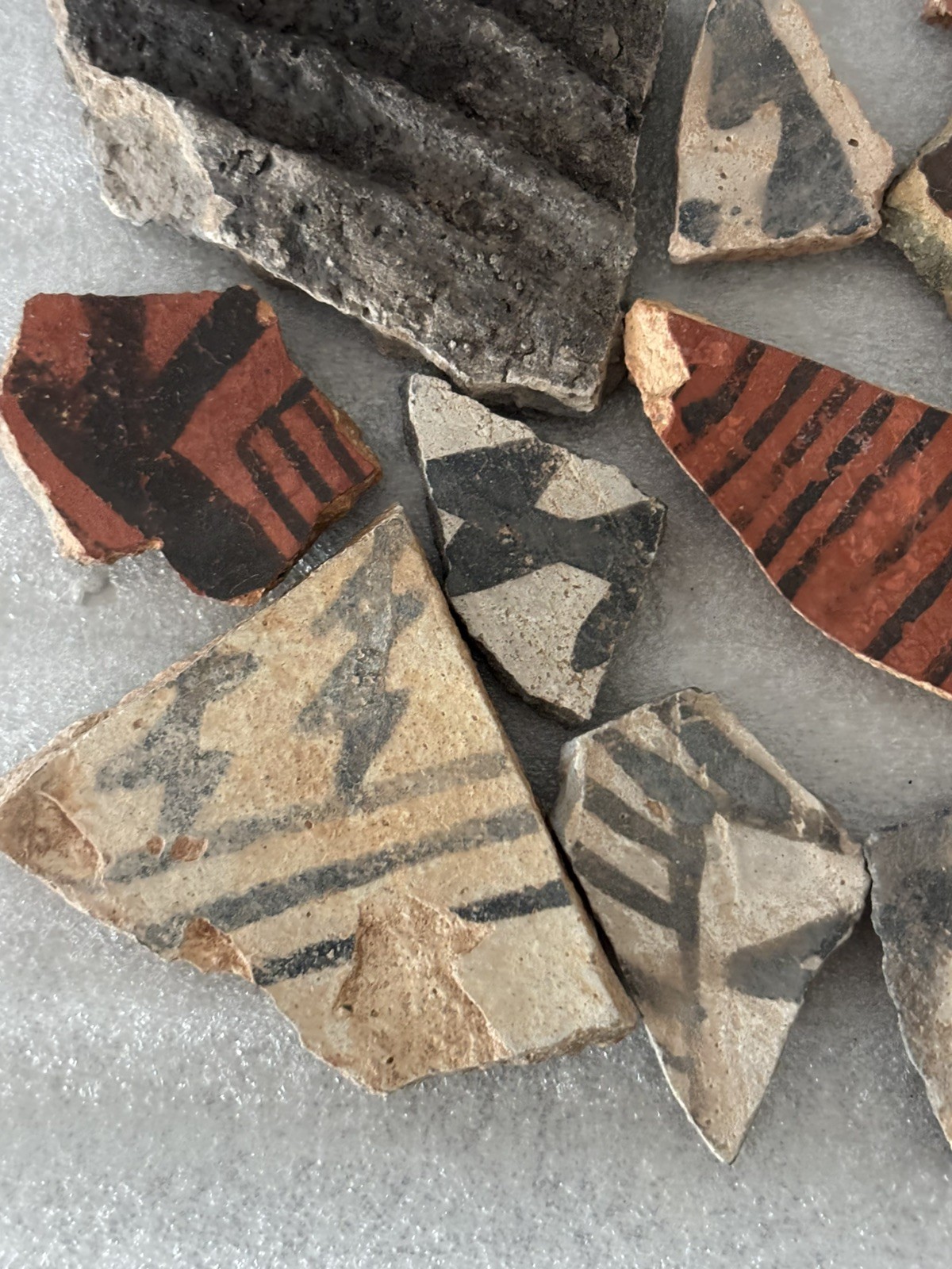 Ancient Anasazi Native American Pottery Shards Arizona L3-D FREE SHIPPING