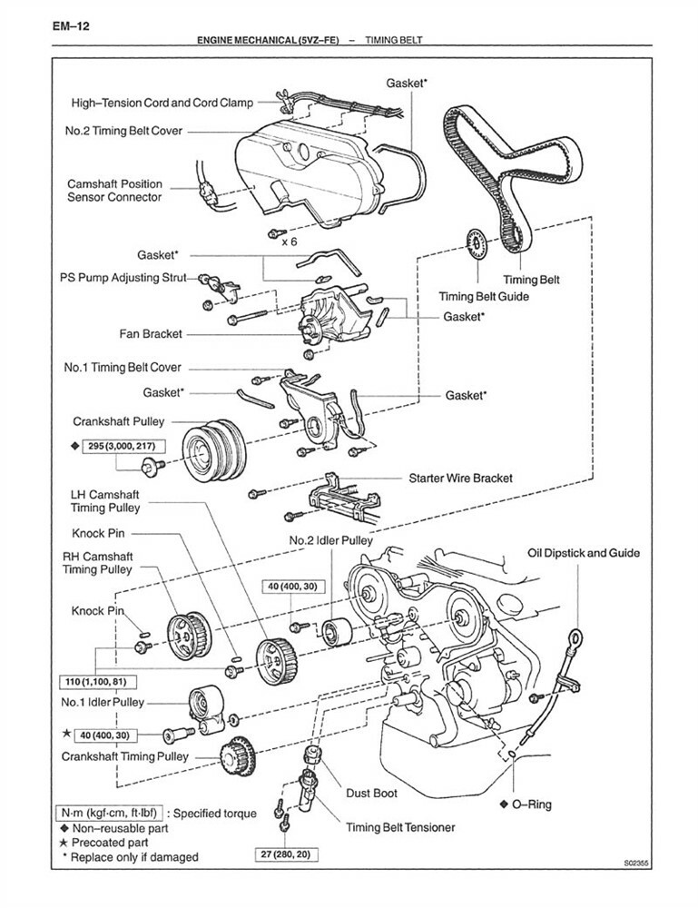 2002 Toyota Tacoma Shop Service Repair Manual Book Engine Drivetrain OEM