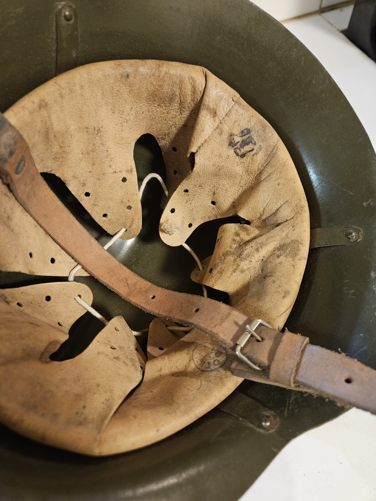 WW2 Bulgarian M36 Style Steel Helmet
