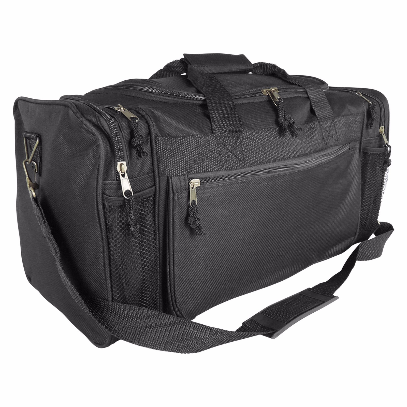 DALIX Brand New Duffle Bag Sports Duffel Bag in Black Gym Bag