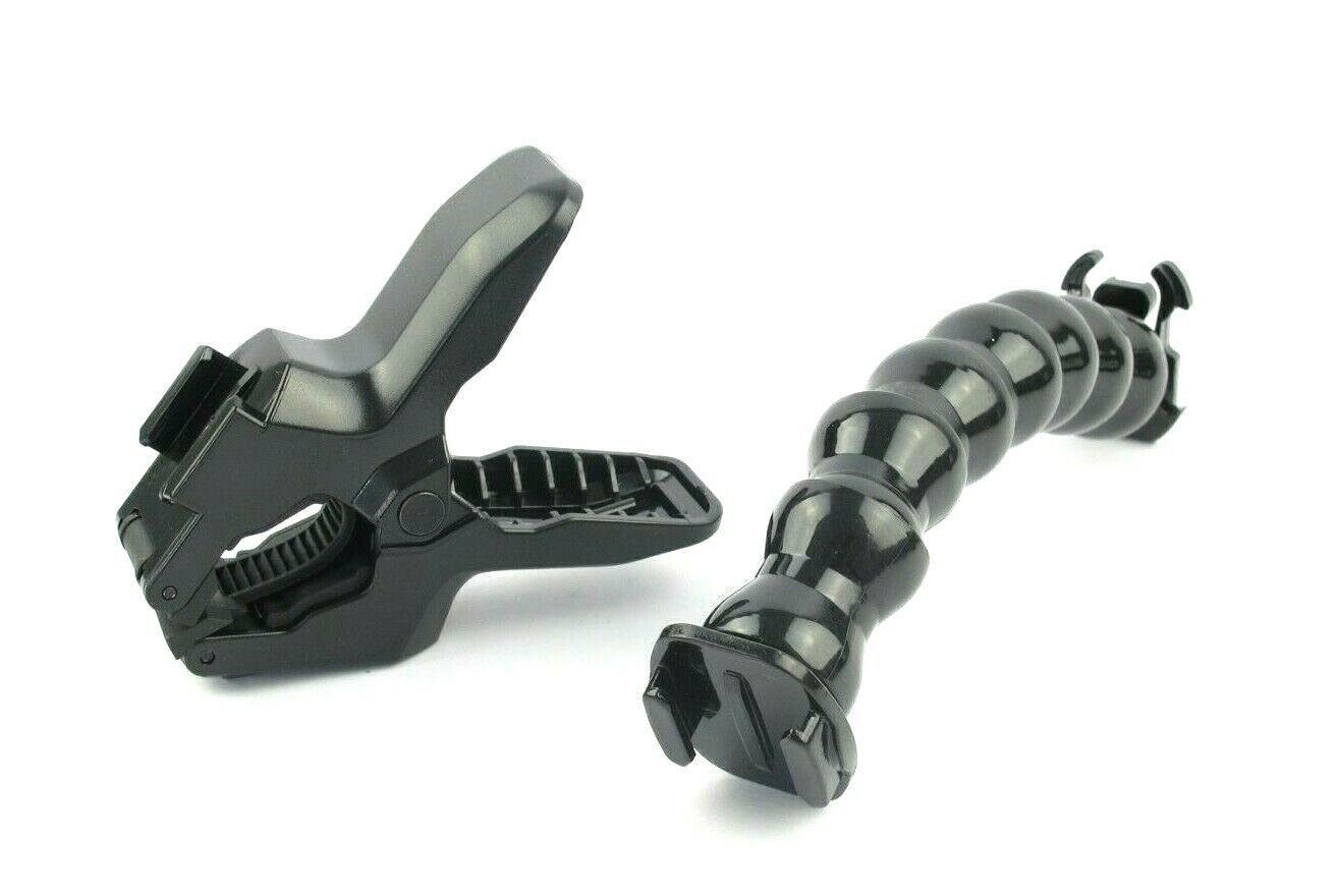 New Jaws Flex Clamp Mount with Adjustable Neck for GoPro Hero 9 8 7 6 5 Camera