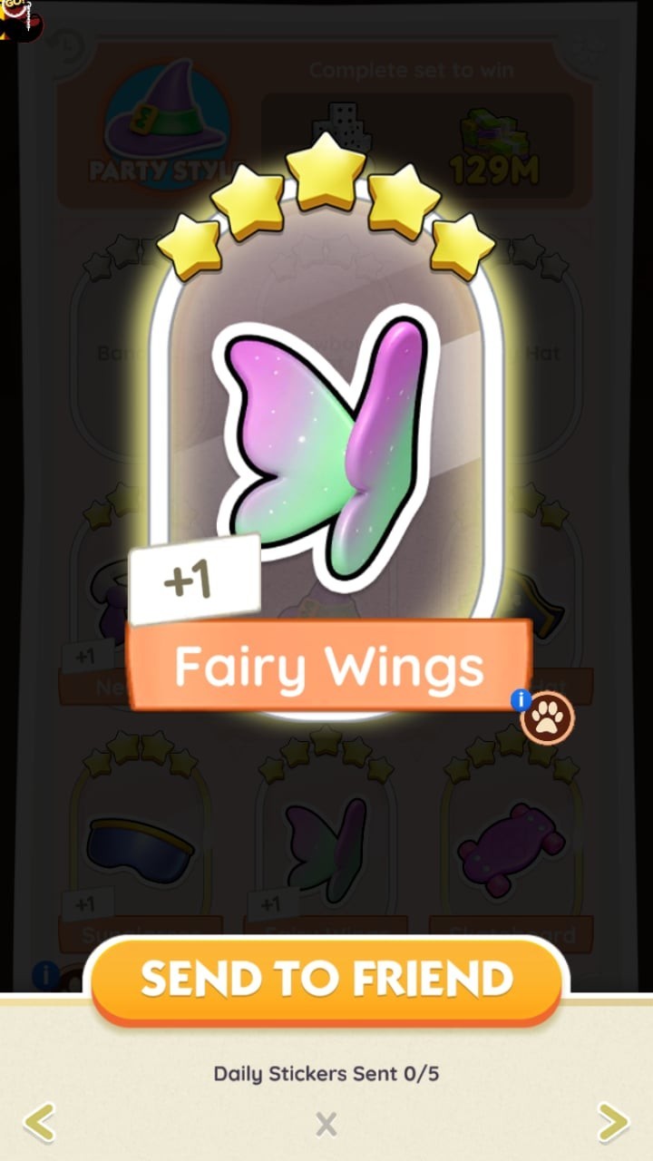 Fairy Wings - Stickers - 5⭐⭐⭐⭐⭐ - ⚡️ Posh Pets Album ⚡️